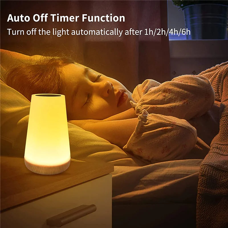 Multicolor Touch & Remote LED Lamp